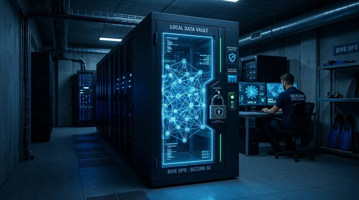IA circuit fermé données plongeurs