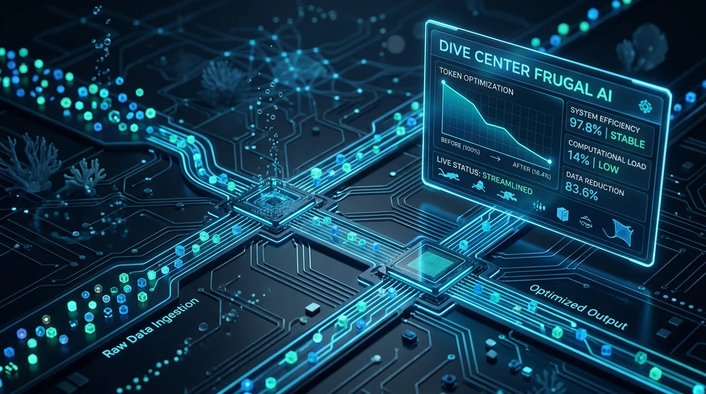 IA frugale optimisation requêtes hubdiver