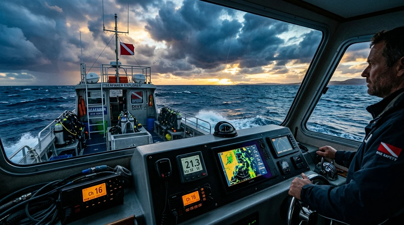 Météo marine sécurité plongée